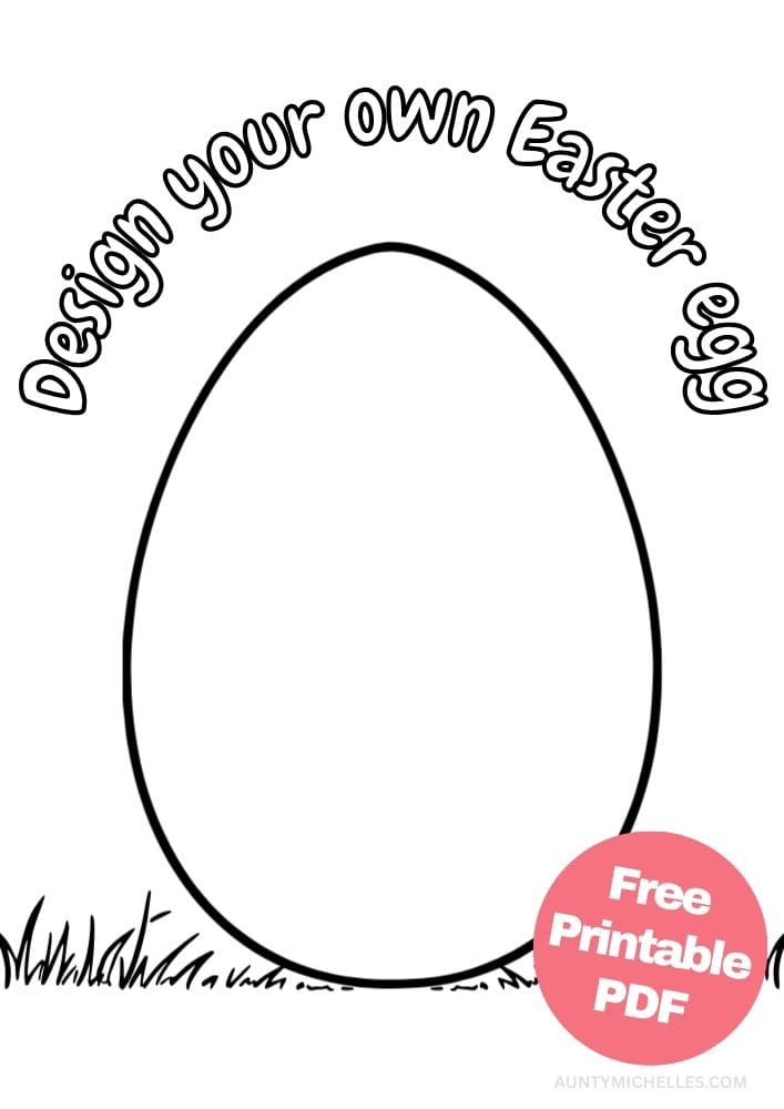 Free Easter Printable Activities for Kids Games Puzzles Fun Educational 10 easter themed design your own easter egg