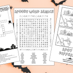 Free Printable Halloween Activities for Kids feature