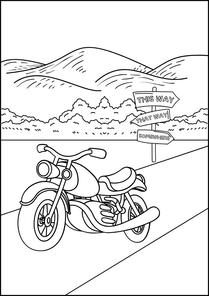 Free printable roadtrip road trip coloring pages for kids printables coloring sheets pdf download colouring book family vacation 18