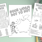 free printable back to school activities for kids blog feature