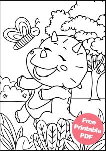 Free Printable Dinosaur Coloring Pages for Kids - Aunty Michelle's