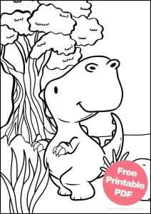 Free Printable Dinosaur Coloring Pages for Kids - Aunty Michelle's