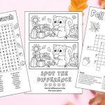 Free Fall Printable Activities for Kids