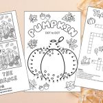 Free Printable Thanksgiving Activities for Kids blog feature