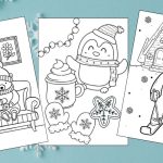 free printable winter coloring pages for kids blog feature