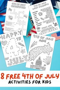 Free Printable 4th of July Worksheets for Kids, fourth of july printout, independence day games, memorial day puzzles, United States of America themed mazes, USA games for kids, coloring pages, colouring pages, puzzles, mazes, dot to dot, word search, crossword puzzle, word scramble, maze, i spy, spot the difference