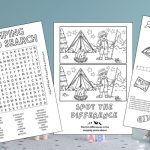 Free Printable Camping Activities for Kids