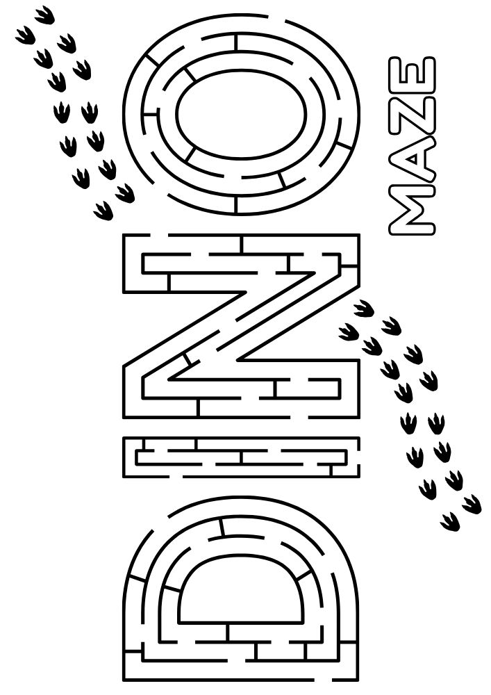 Free Printable Dinosaur Activities for Kids Jurassic Dino Games Letter Maze