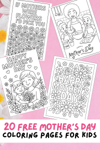 Free Printable Mother's Day Coloring Pages for Kids