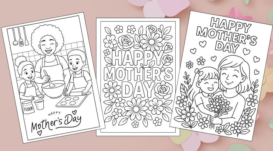 Free Printable Mother's Day Coloring Pages for Kids