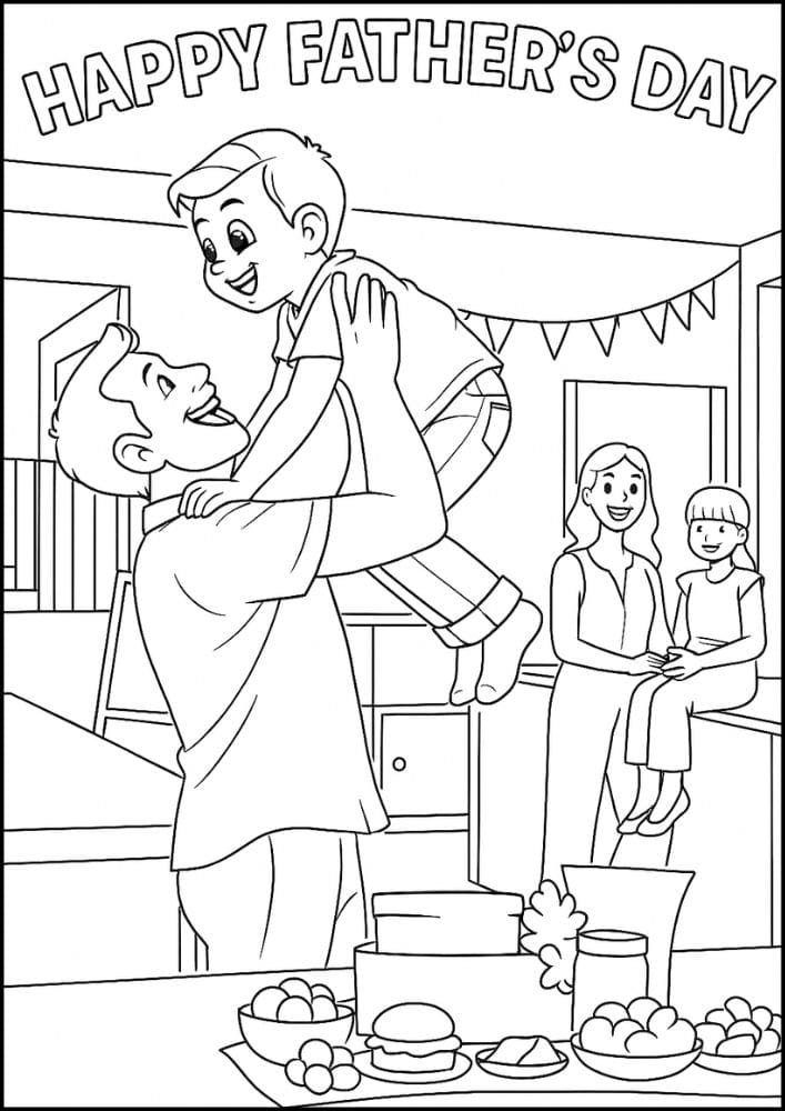 Free Printable Fathers Day Coloring Pages for Kids Dad Colouring Book Printout Activities airplane game