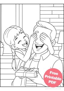 Free Printable Father's Day Coloring Pages for Kids - Aunty Michelle's