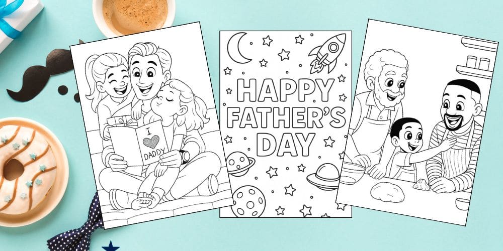 Free Printable Father's Day Coloring Pages for Kids