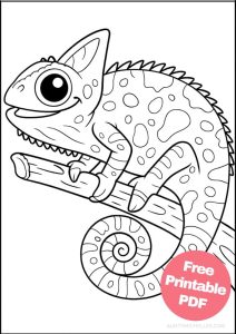 Free Printable Reptile Coloring Pages for Kids - Aunty Michelle's