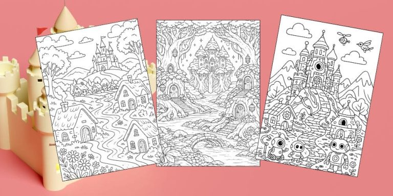 Free Printable Fantasy Coloring Pages for Kids
