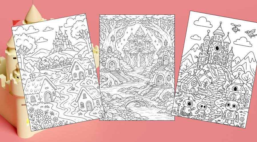 Free Printable Fantasy Coloring Pages for Kids