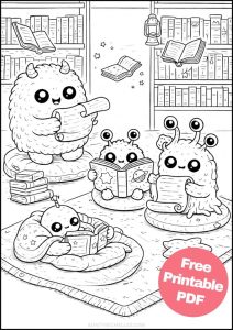 Free Printable Alien Coloring Pages for Kids - Aunty Michelle's