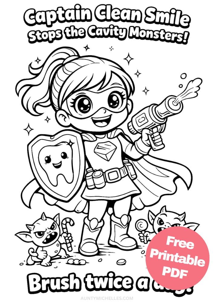 Free Printable Superhero Coloring Pages for Kids Super Power Activities Colouring Sheets 1 captain clean smile