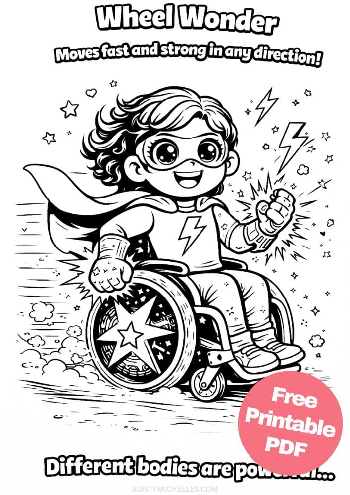 Free Printable Superhero Coloring Pages for Kids Super Power Activities Colouring Sheets 20 wheel wonder