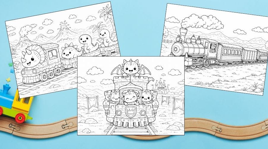 Free Printable Train Coloring Pages for Kids Activities Colouring Sheets