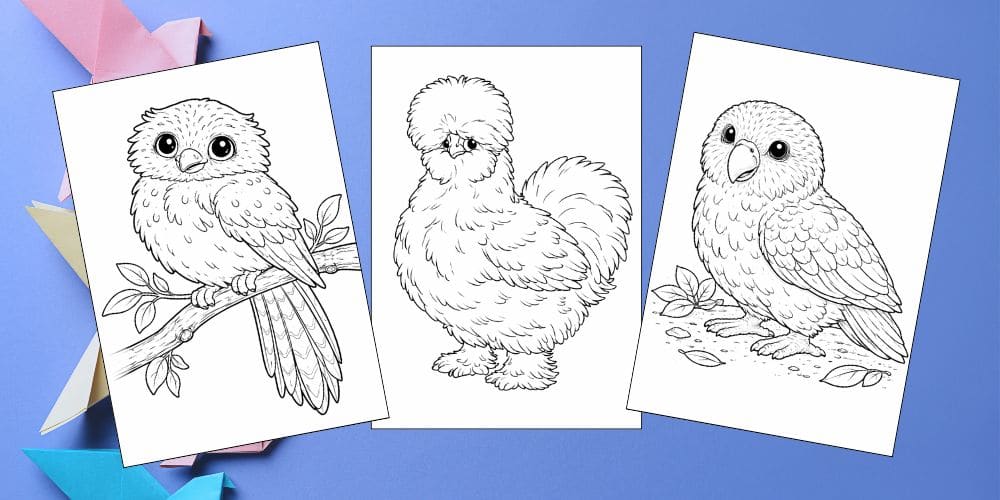 Free Printable Bird Coloring Pages for Kids Animal Activities Colouring Sheets