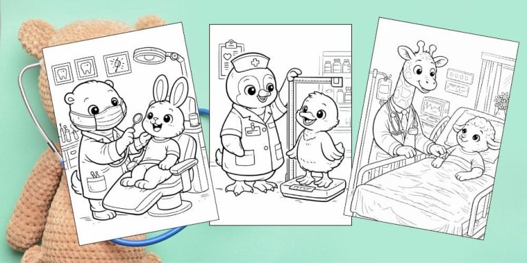 Free Printable Doctor Coloring Pages for Kids Dr Activities Colouring Sheets blog feature