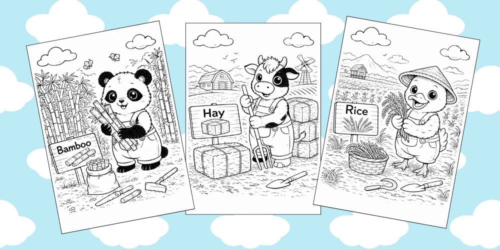 Free Printable Farm Coloring Pages for Kids Farming Food Activities Colouring Sheets blog feature