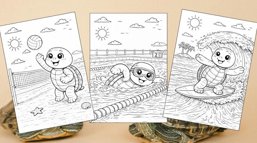 Free Printable Turtle Coloring Pages for Kids Animal Activities Colouring Sheets blog feature